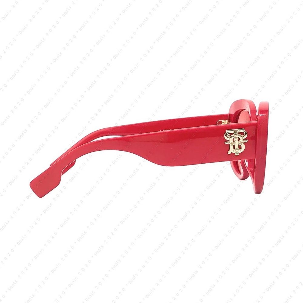 New Burberry Rose BE4298F 391984 54mm Red Sunglasses - Picture 7 of 11